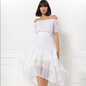 JOY OFF-THE-SHOULDER DRESS - EVA MENDES COLLECTION